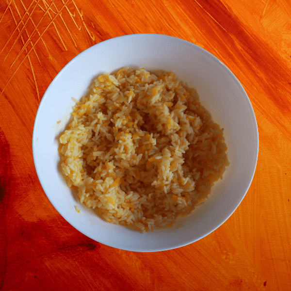 receta de arroz con zanahoria