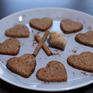 Cookies Fitness de Gengibre e Canela