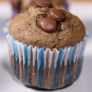 receita de muffins de chocolate