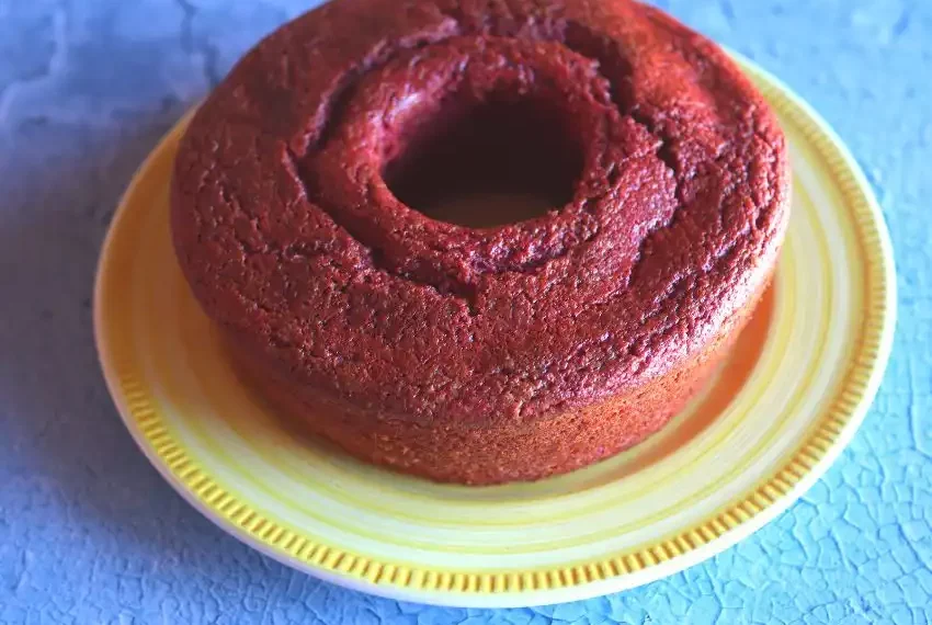 Recette du gâteau moelleux à la betterave rouge