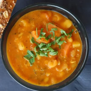 Recipe for Bean Soup with Potatoes