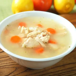 Shredded chicken soup recipe 2