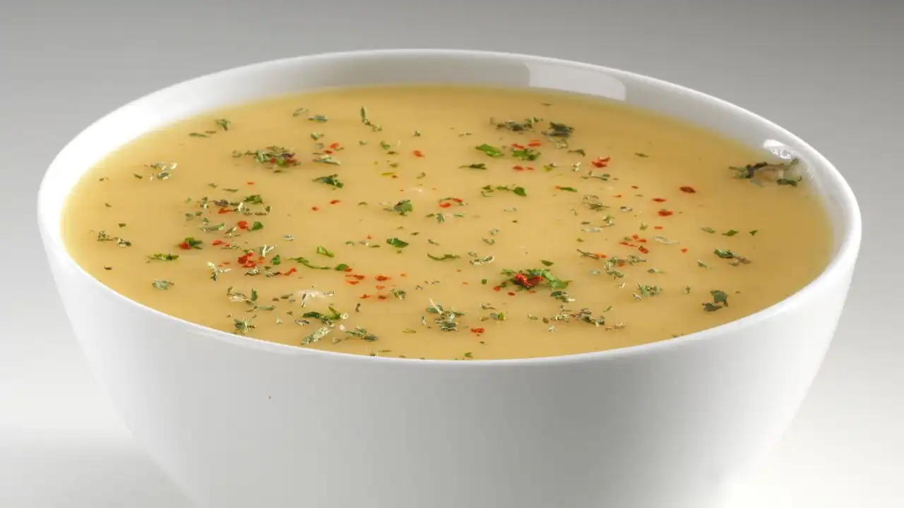 Recept voor maïsmeel soep met kip