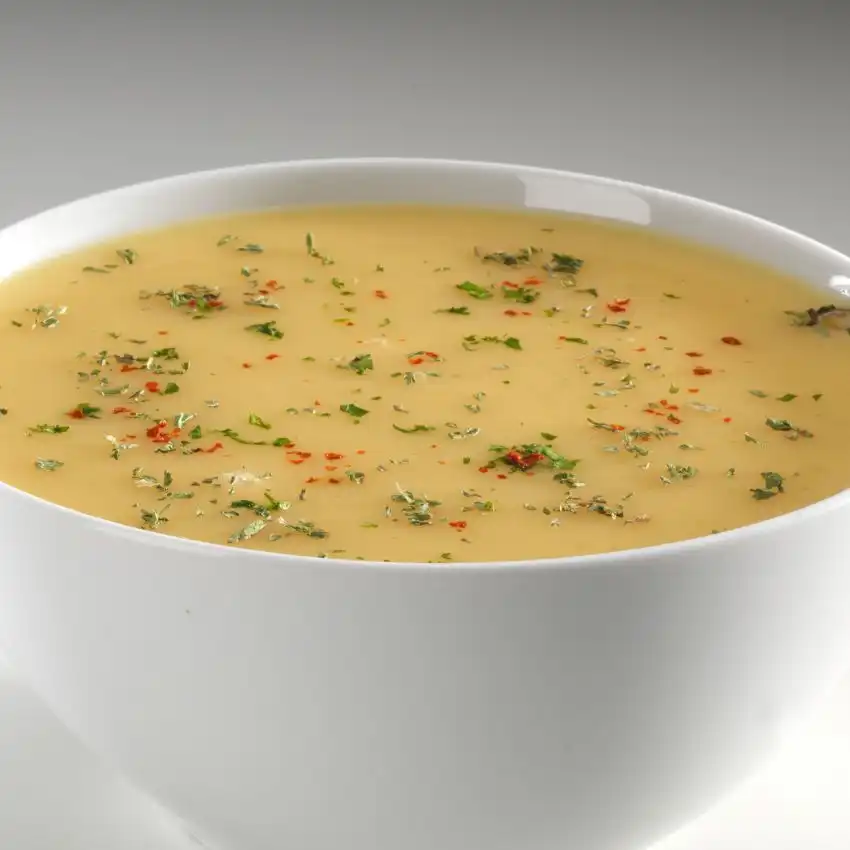 Recept voor maïsmeel soep met kip