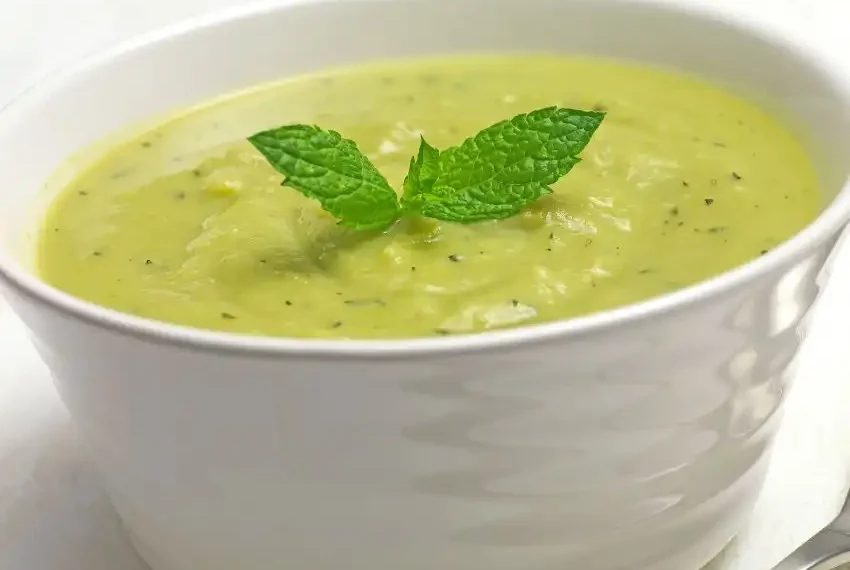 Receta de sopa de plátano verde