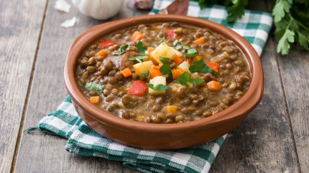 lentil soup with chicken