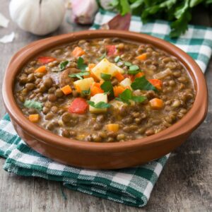 lentil soup with chicken