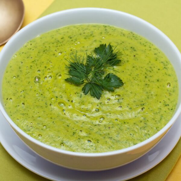 Low carb spinach soup