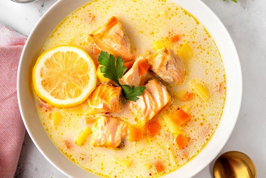 A melhor sopa de peixe com batata