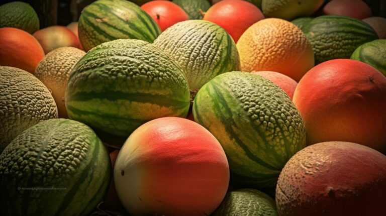 Sorter av melon