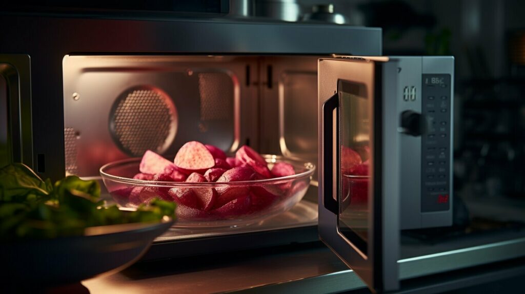 heating beet in the microwave