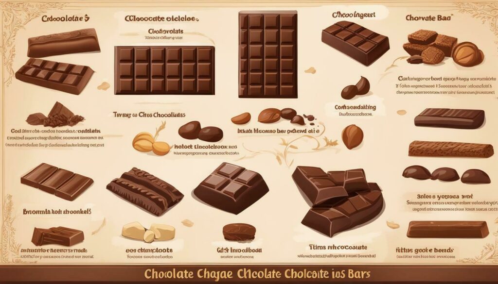 chocolate em barra