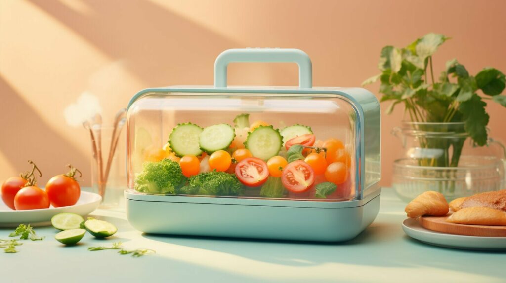glass and silicone lunchbox