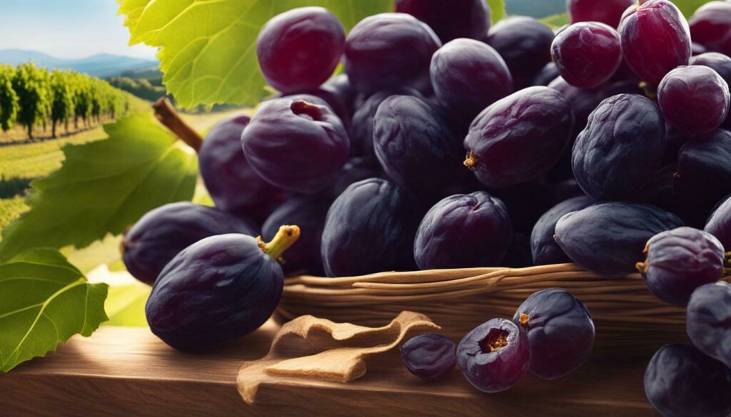 benefícios da uva passa seca
