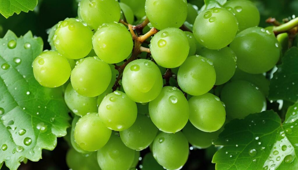 benefícios da uva verde