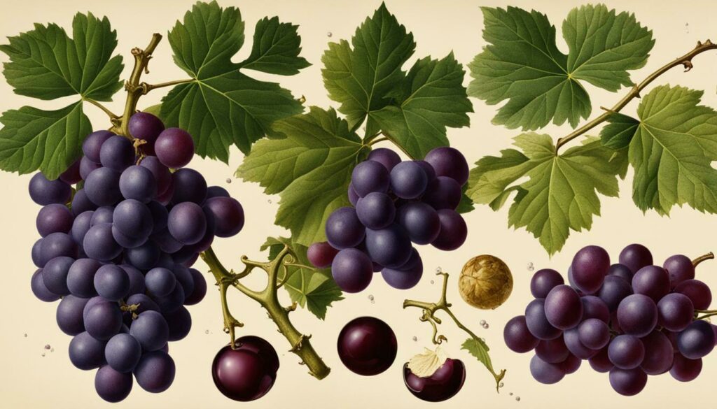 curiosidades sobre a uva roxa com caroço