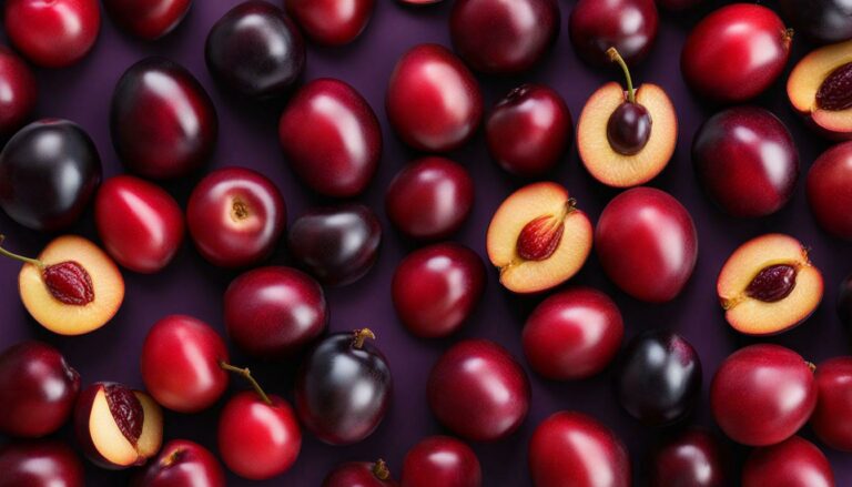 difference between black plum and red plum
