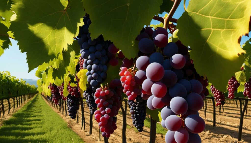 quais são os tipos de uvas