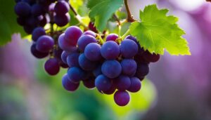 ¿Cuál es la uva morada más dulce?