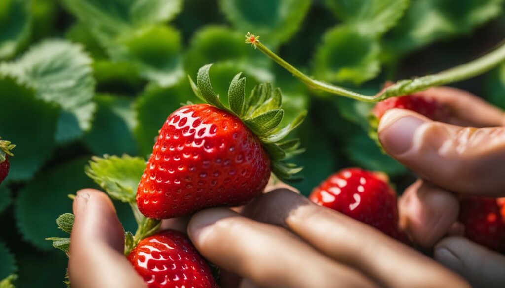 what is the origin of strawberries