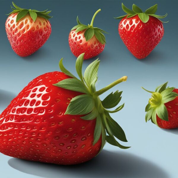 gesunde Erdbeere