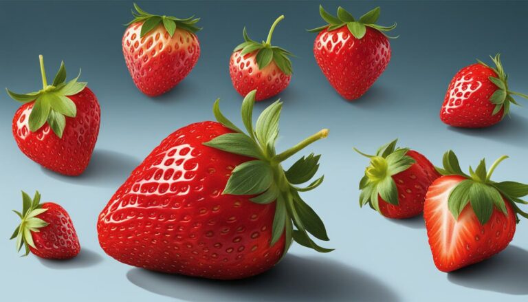 gesunde Erdbeere
