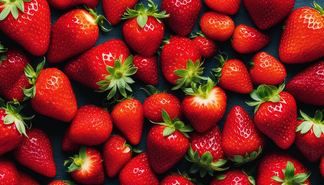 combien y a-t-il de couleurs de fraises