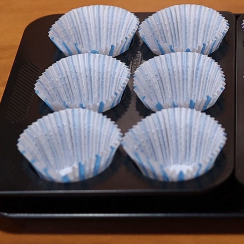 forminhas de papel para muffins